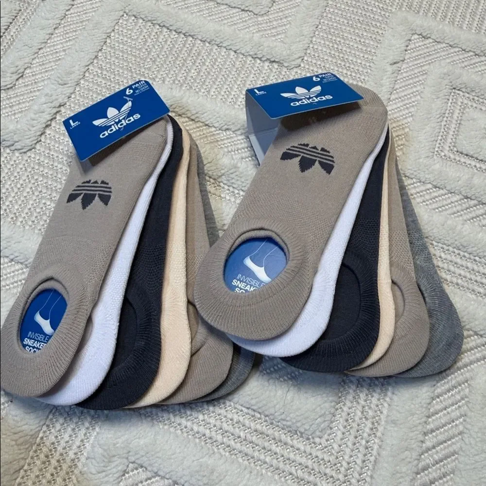ADIDAS - Super No Show Socks - 12 Pairs